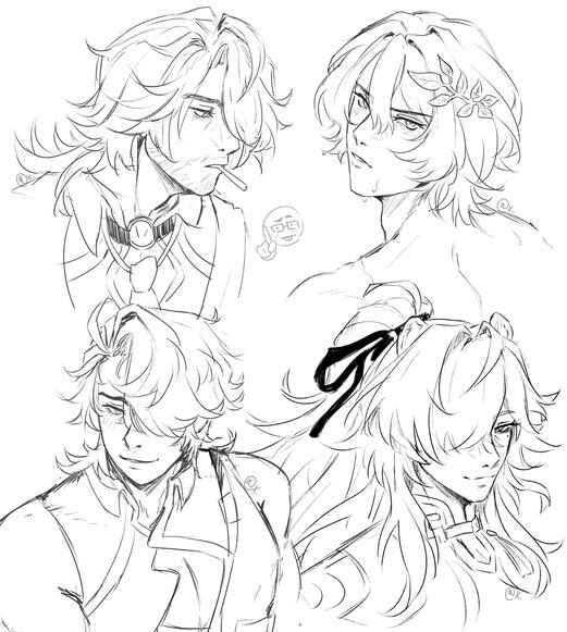 HSR Headshot (Sketches, not fs)